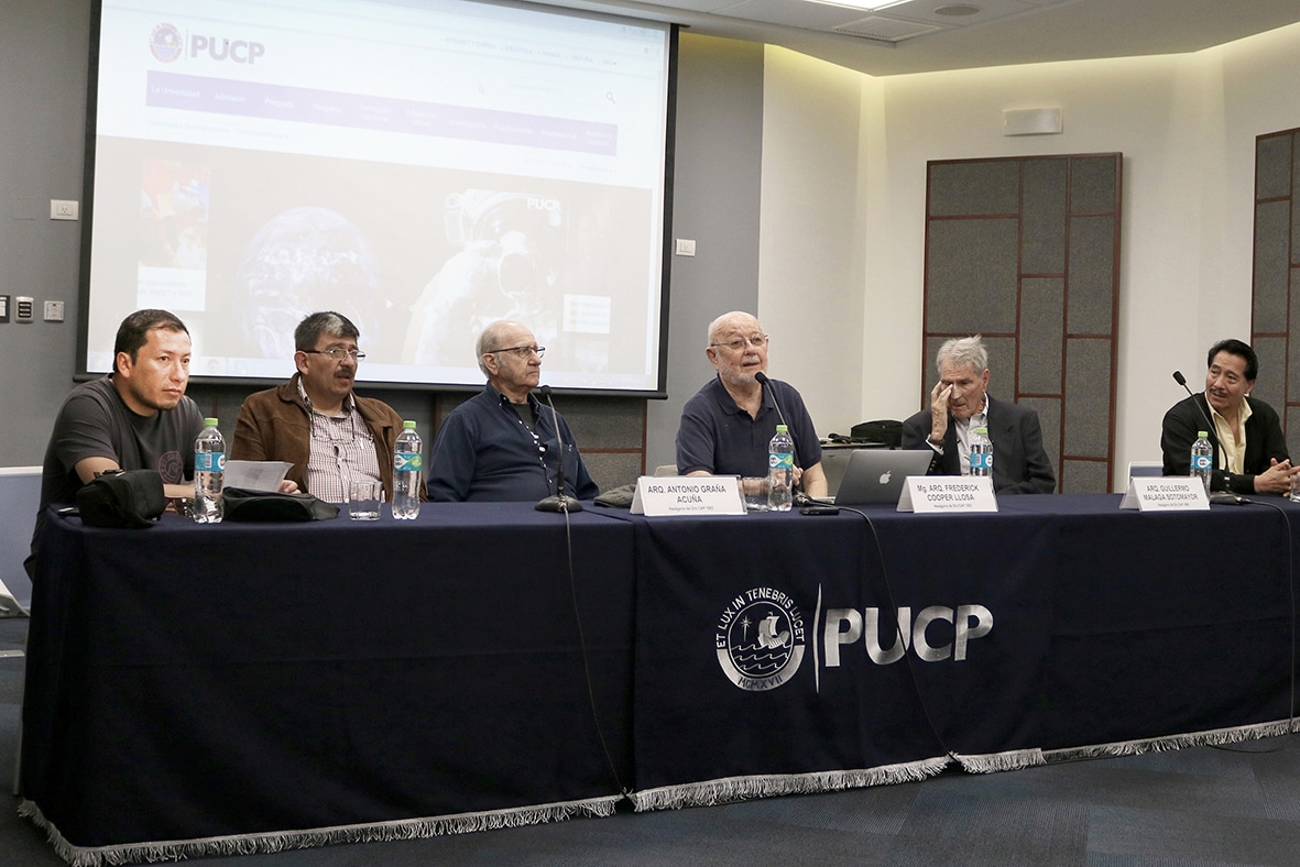 CONVERSATORIO ARQUITECTURA PERUANA – abril 2018